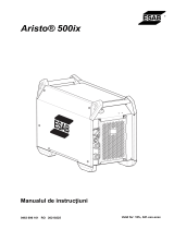 ESAB Aristo® 500ix Manual de utilizare