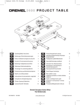 Dremel 2600 PROJECT TABLE Manualul proprietarului