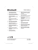 EINHELL TE-CD 18/48 Li-i (2x2,0Ah) Manual de utilizare