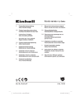 EINHELL Expert TE-CS 18/165-1 Li Manual de utilizare