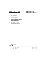 EINHELL GE-CM 36/37 Li Manual de utilizare