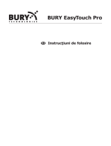 BURY EasyTouch Pro Manualul proprietarului