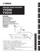 Yamaha YVD20 Manualul proprietarului