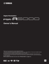 Yamaha PSR-A5000 Manualul proprietarului