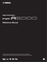 Yamaha PSR-A5000 Manual de utilizare