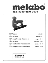 Metabo TA E 3030 Instrucțiuni de utilizare