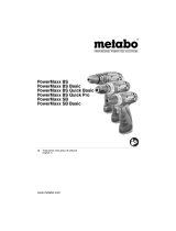 Metabo POWERMAXX BS QUICK BASIC Instrucțiuni de utilizare