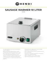 Hendi 240502 SAUSAGE WARMER 10 LITER Manual de utilizare