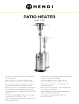 Hendi 272701, 272602 Patio Heater Manual de utilizare