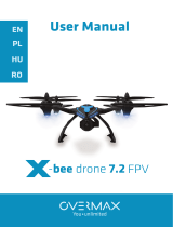 Overmax OV-X-BEE DRONE 7.2 FPV Manual de utilizare