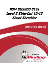 MyBinding HSM HSM2250 Manual de utilizare