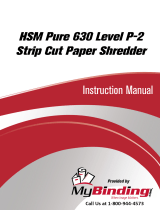 MyBinding HSM HSM2361 Manual de utilizare