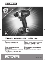 Parkside PDSSA 18 A1 Original Instructions Manual
