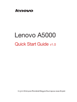 Lenovo A5000 Ghid de inițiere rapidă