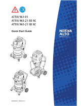 Nilfisk-ALTO ATTIX 961-01 Ghid de inițiere rapidă