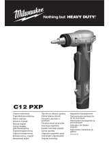 Milwaukee C12 PXP Original Instructions Manual