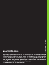 Motorola T305 BULK Manual de utilizare