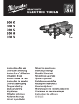 Milwaukee 900 K Instructions For Use Manual