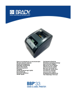 Brady BBP 33 Ghid de inițiere rapidă