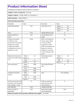 Samsung WW10T654DLH Informații despre produs