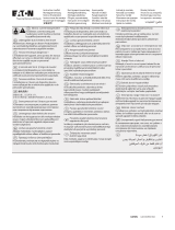 Eaton Power Defense PDG3 400 Series Instruction Leaflet