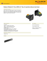 DeLOCK 86734 Fișa cu date