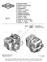 Simplicity ENGINE, MODEL M10D100 M13D100, SNOW Manual de utilizare