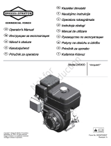 Simplicity ENGINE, MODEL 245400, VANGUARD Manual de utilizare