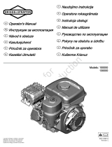 Simplicity ENGINE, MODEL 100000 130000, CR UTILITY Manual de utilizare