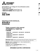 Mitsubishi Electric Low-Voltage Air Circuit Breakers series Type AE-SW Manual de utilizare