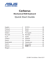 Asus Cerberus Mech RGB (90YH0193-B2RA00) Manual de utilizare