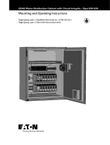 Eaton ESF-E30 Series Mounting And Operating Instructions