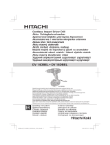 Hitachi DV18DBEL Manual de utilizare