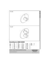 GROHE Grohtherm 2000 NEW 19 241 Manual de utilizare