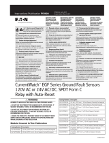 Eaton CurrentWatch EGF Series Manualul proprietarului