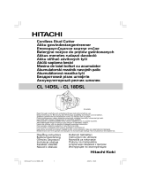 Hitachi CL 14DSL Handling Instructions Manual