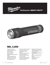 Milwaukee ML-LED Original Instructions Manual