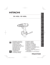 Hitachi DS14DSL Manual de utilizare