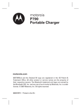 Motorola P790 Manual de utilizare