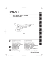 Hitachi G 12VA Handling Instructions Manual