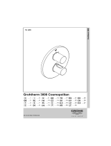 GROHE Grohtherm 3000 Manual de utilizare