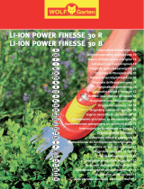 Wolf Garten LI-ION POWER FINESSE 30 B Manualul proprietarului