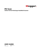 Megger PD Scan Manual de utilizare