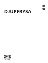 IKEA DJUPFRYSA Manual de utilizare