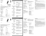 Sony ICD-BX140 Ghid de inițiere rapidă