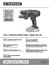 Parkside PSBSA 20-LI B2 Instrucțiuni de utilizare