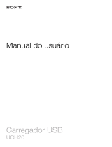 Sony UCH20 Manual de utilizare