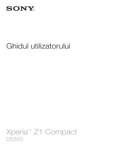 Sony Xperia Z1 Compact Manual de utilizare