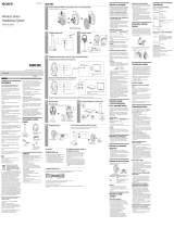 Sony MDR-RF895RK Manual de utilizare