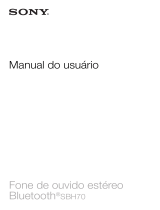 Sony SBH70 Manual de utilizare